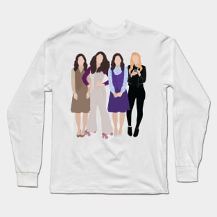 the good place janets illustration Long Sleeve T-Shirt